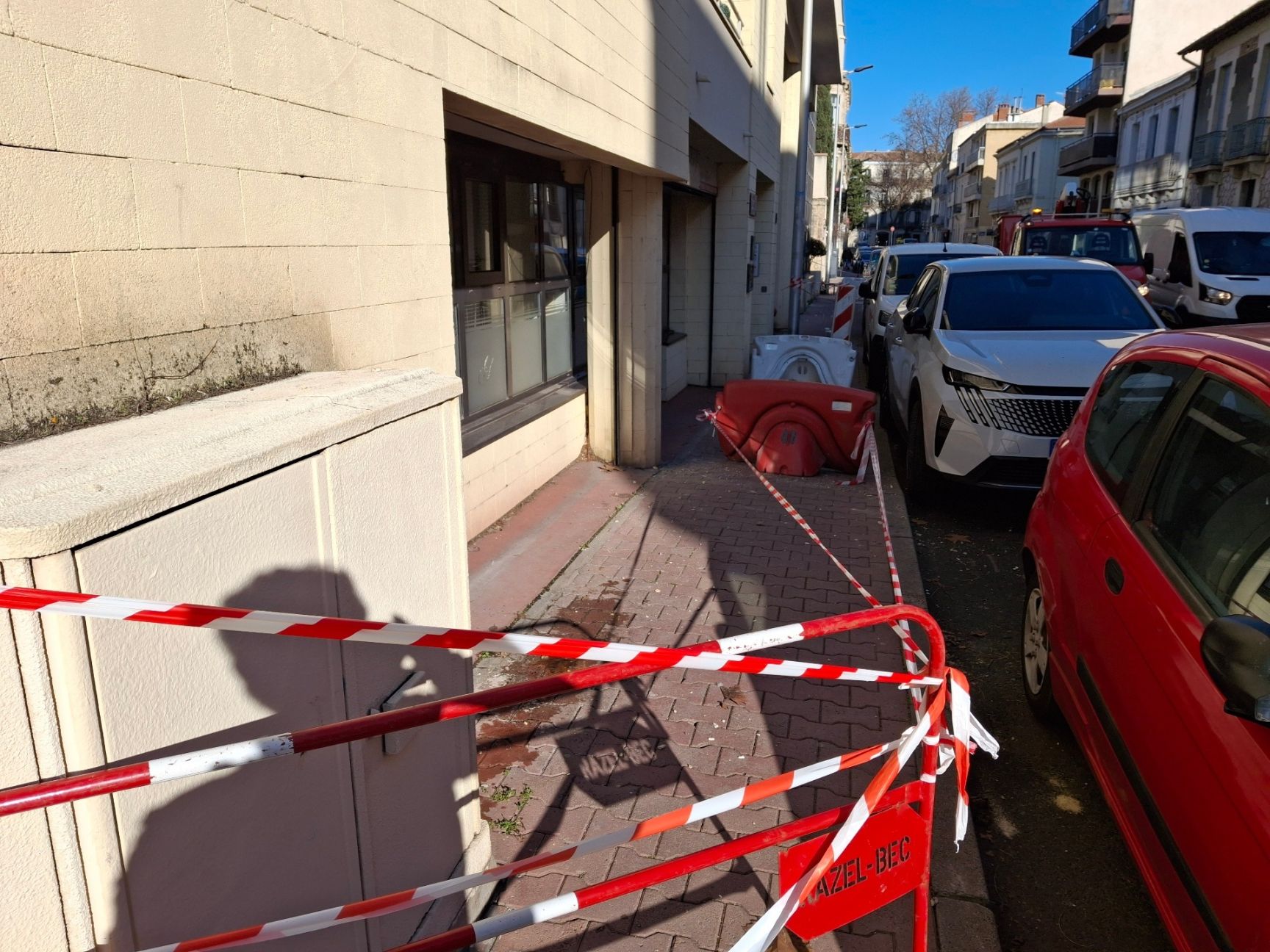 Purge et mise en sécurité d’une façade